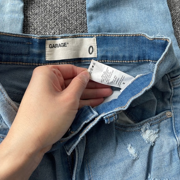 Garage High Waisted distressed jean - Picture 3 of 6